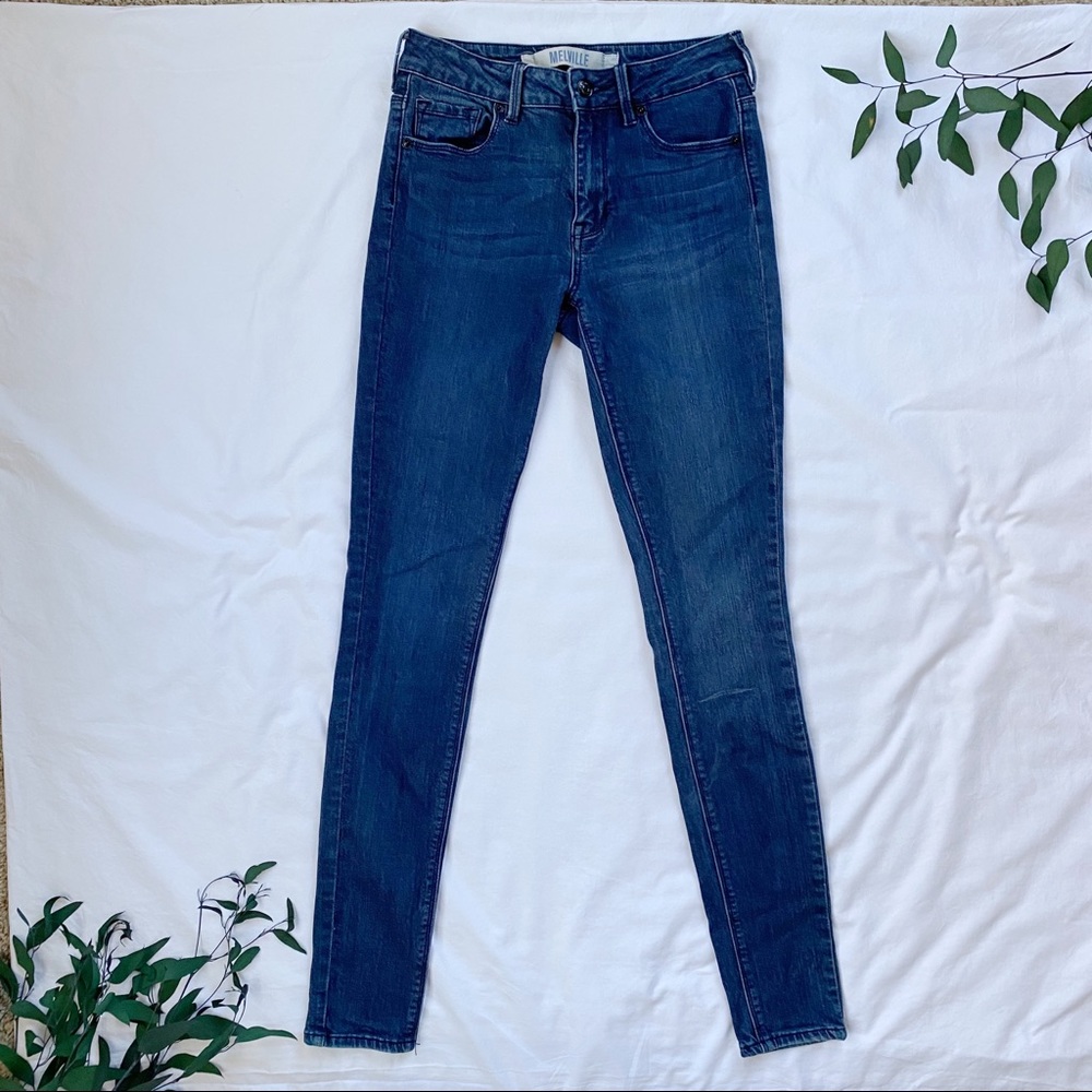 Brandy Melville Blue Skinny Jeans